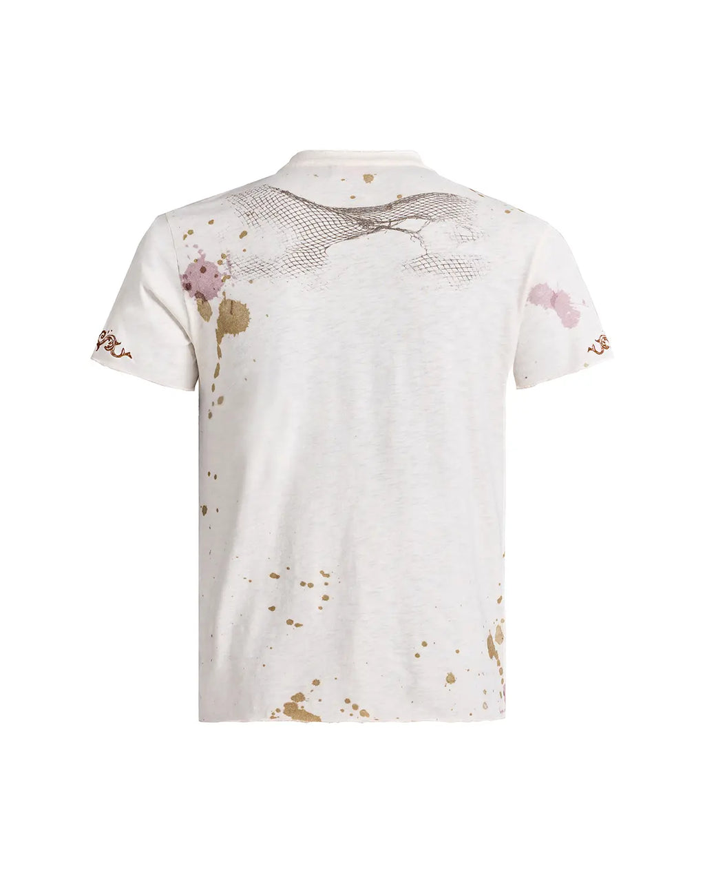Peoplesense Slub Rust Digital Print Slim Tee