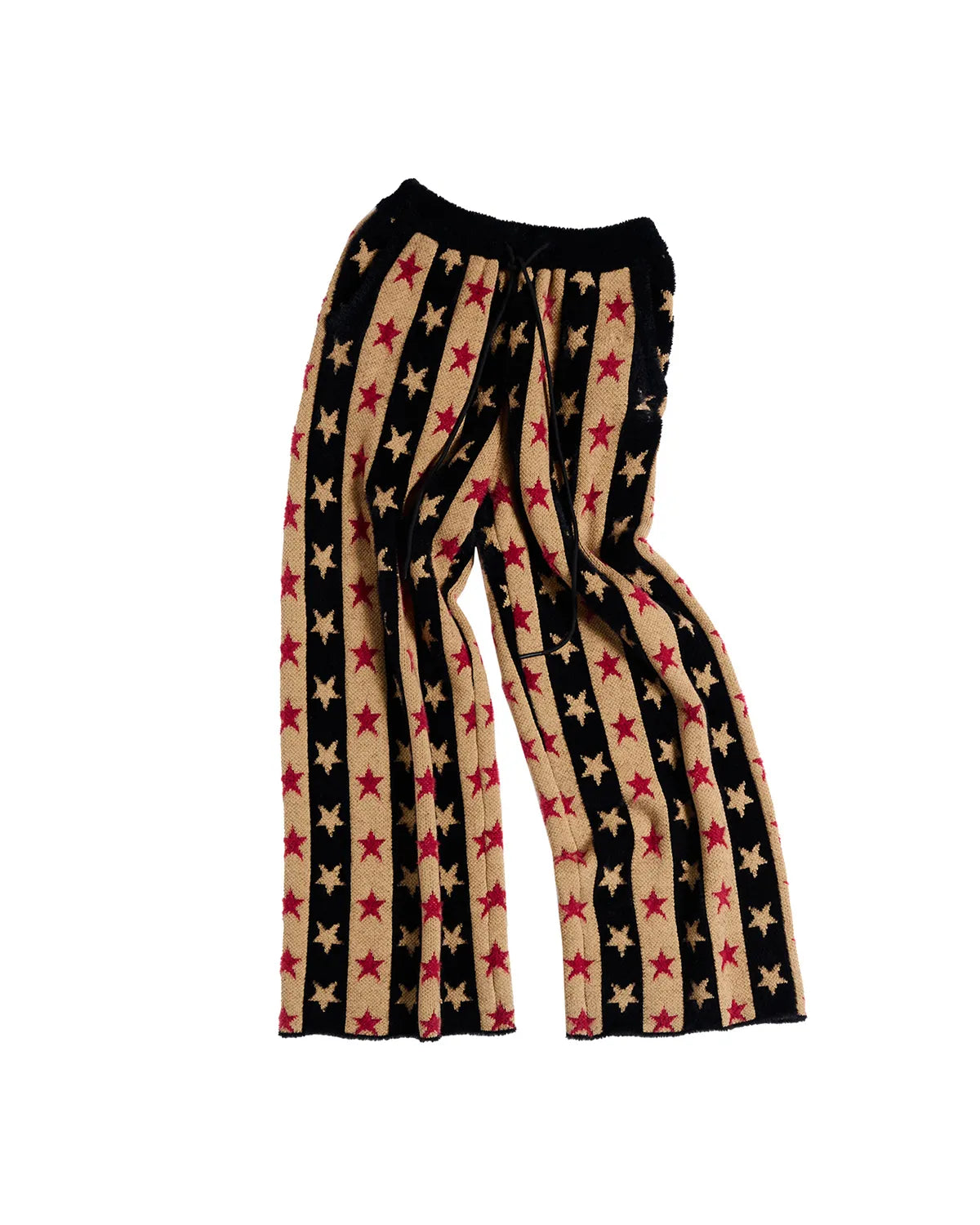 Peoplesense Star Stripe Jacquard Knit Pants