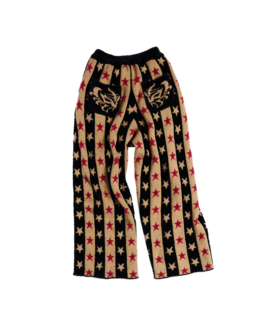 Peoplesense Star Stripe Jacquard Knit Pants