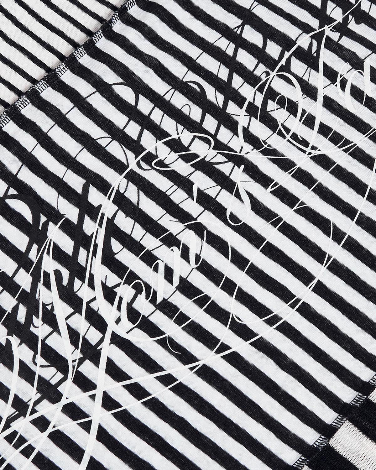 Peoplesense Mixed-Stripe Panel T-Shirt