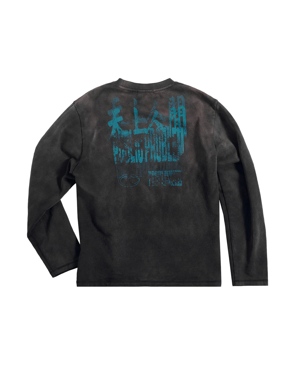 Peoplesense Blurred Figure Long Sleeve T-Shirt