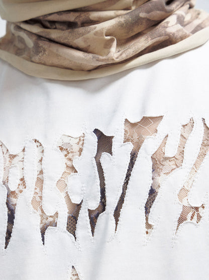 Peoplesense Vintage Cutout Oversized T-Shirt