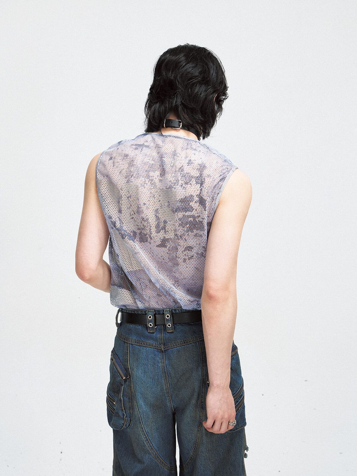 Peoplesense Mesh Cutout Tank Top