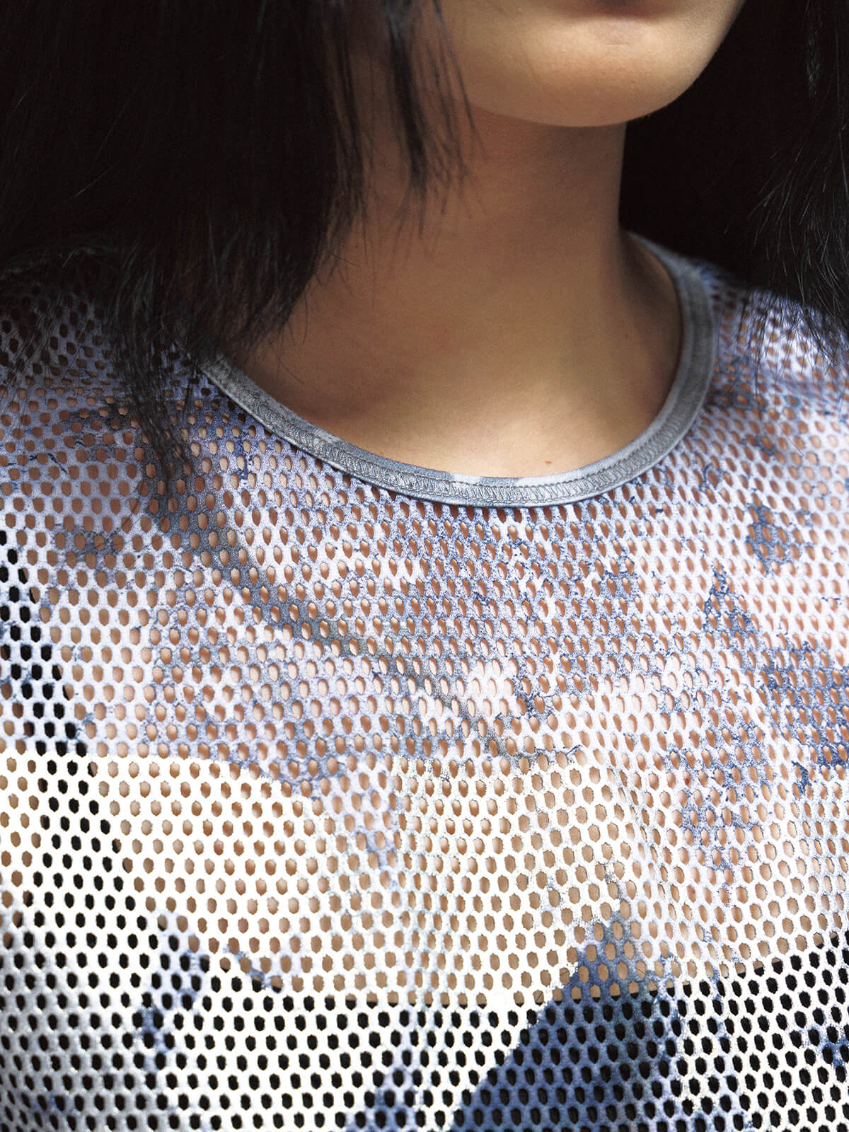 Peoplesense Mesh Cutout Tank Top