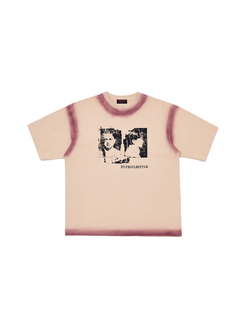 Peoplesense ‘Millions of you‘ Vintage Hand spray-painted T-shirt
