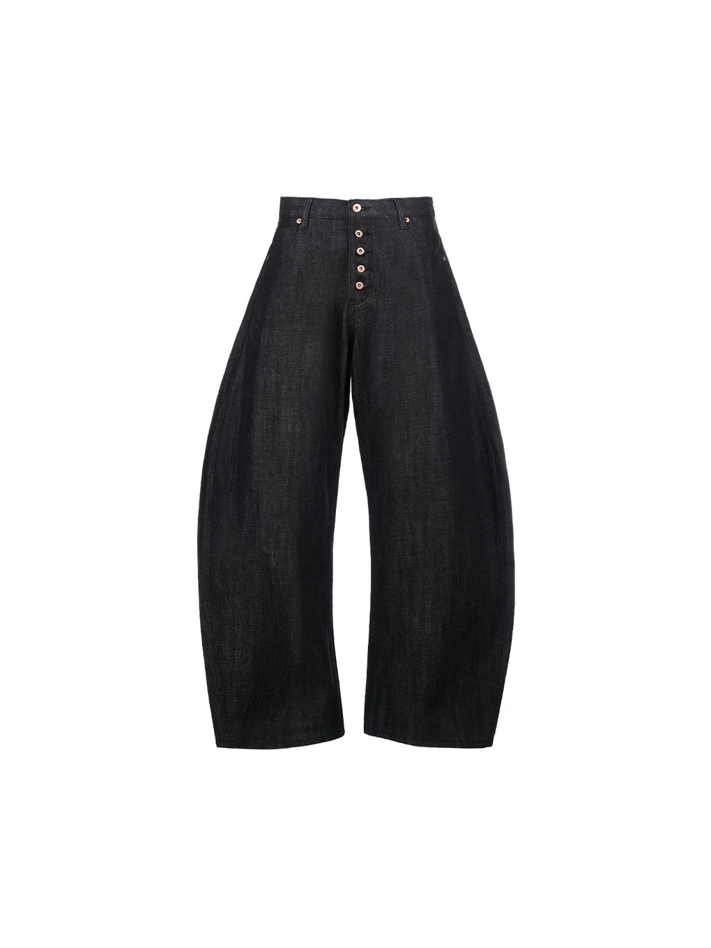 Peoplesense Black Raw Denim Jeans with Button Fly – peoplesense