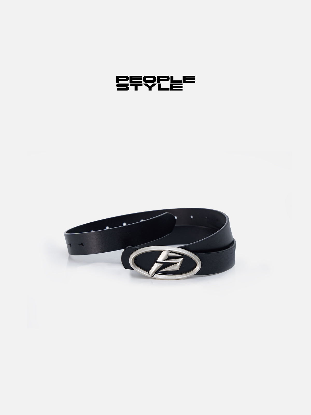 Peoplesense Matte Silver Plated Belt