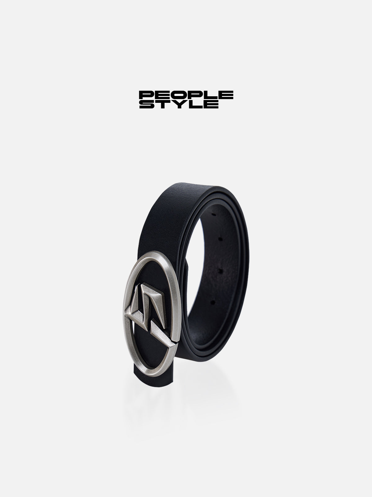 Peoplesense Matte Silver Plated Belt