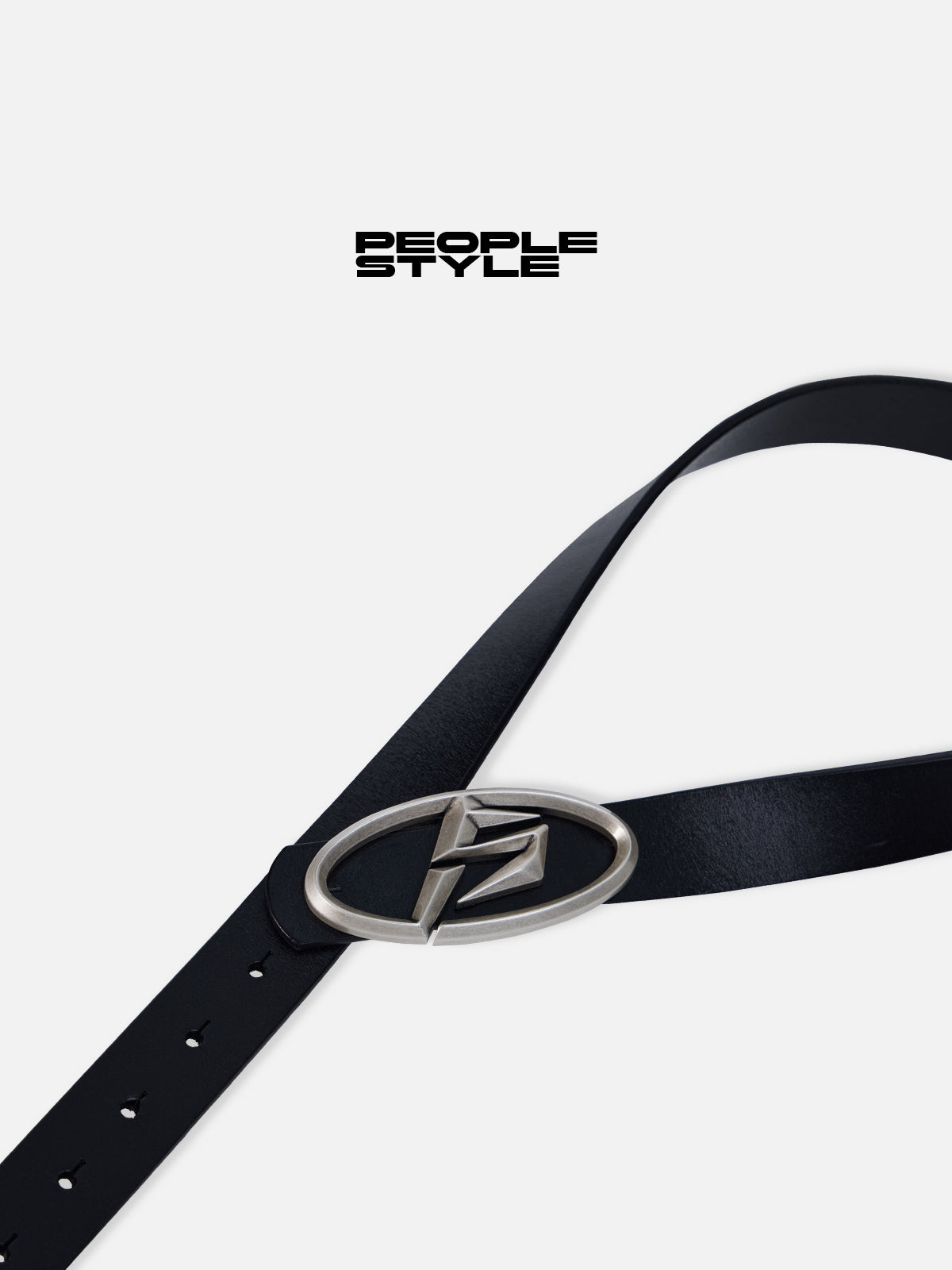 Peoplesense Matte Silver Plated Belt