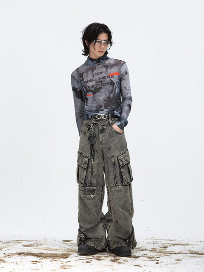 Peoplesense Slim Fit Mesh T-Shirt