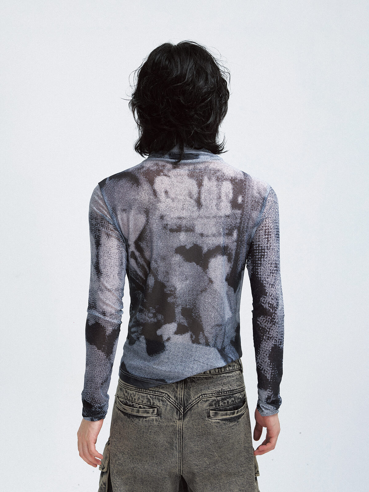 Peoplesense Slim Fit Mesh T-Shirt