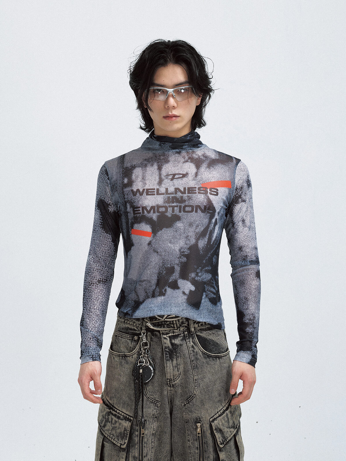 Peoplesense Slim Fit Mesh T-Shirt