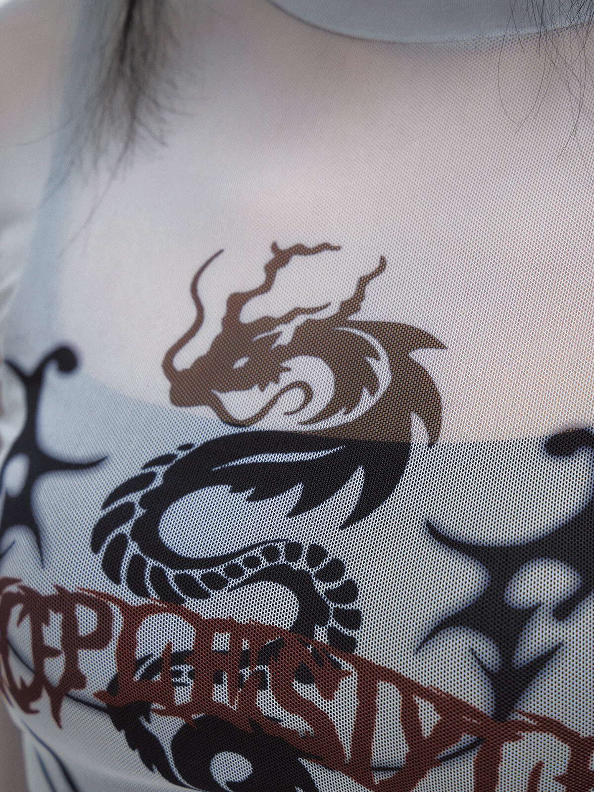 Peoplesense Sun-Protective Mesh Bottoming Shirt