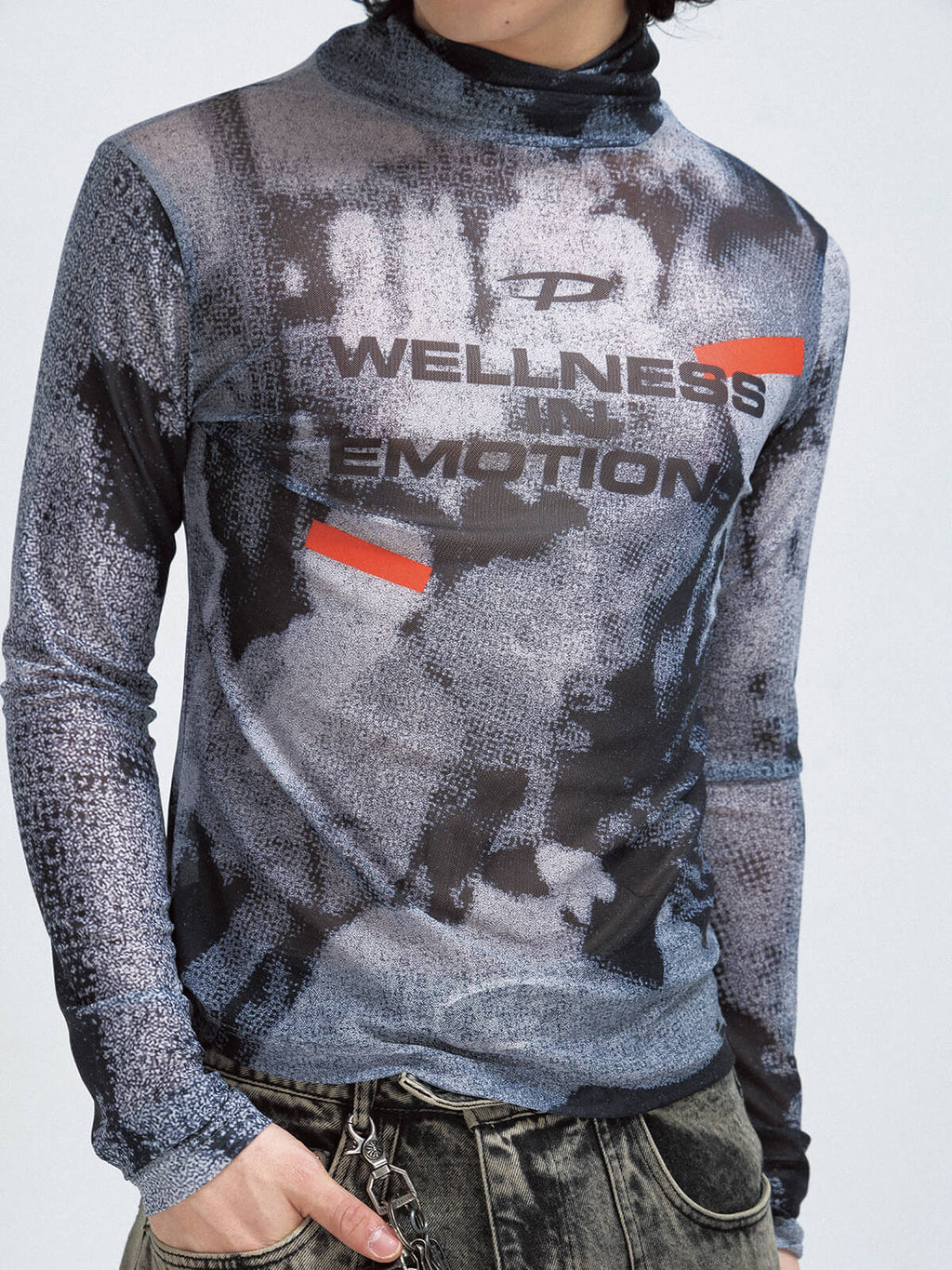 Peoplesense Slim Fit Mesh T-Shirt