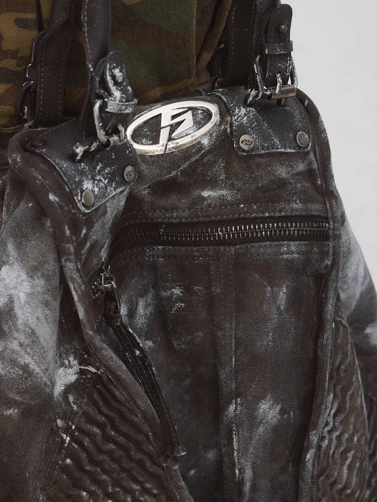 Peoplesense Punk Vintage Dirty Dyed Tote Bag（Limited） – peoplesense