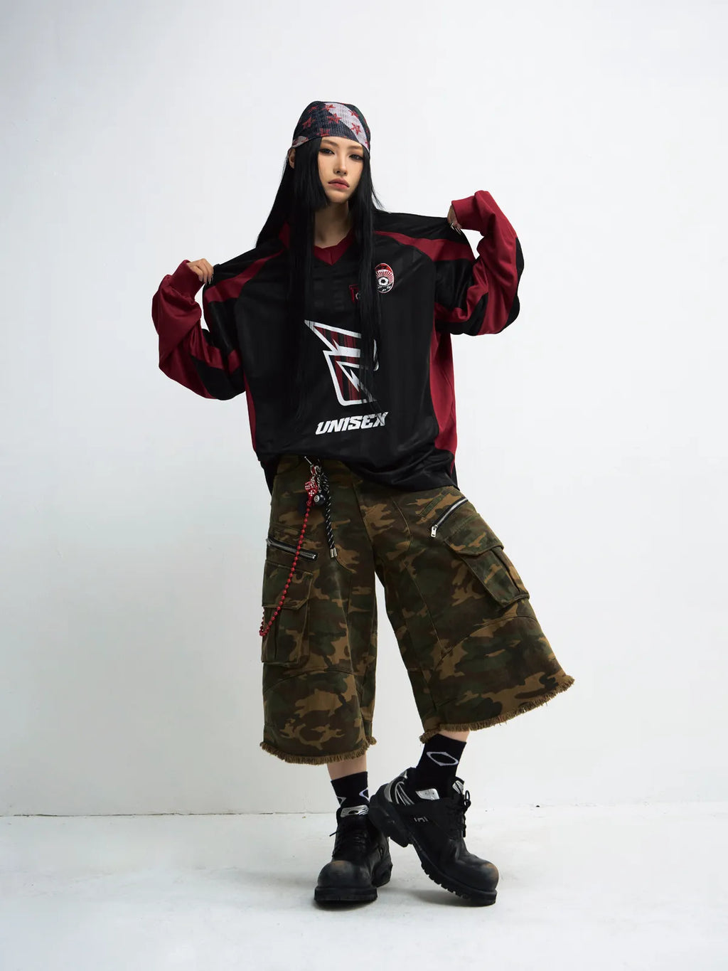 Peoplesense Quick-Dry Racing Sweatshirt Loose