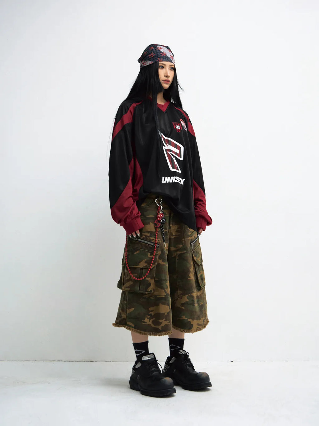 Peoplesense Quick-Dry Racing Sweatshirt Loose