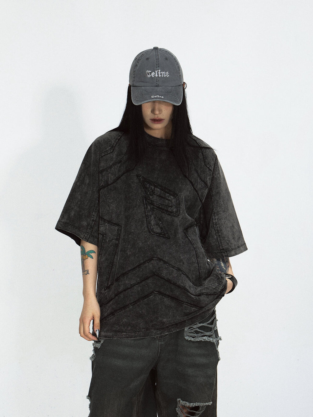 Peoplesense Vintage Racing Distressed T-Shirt