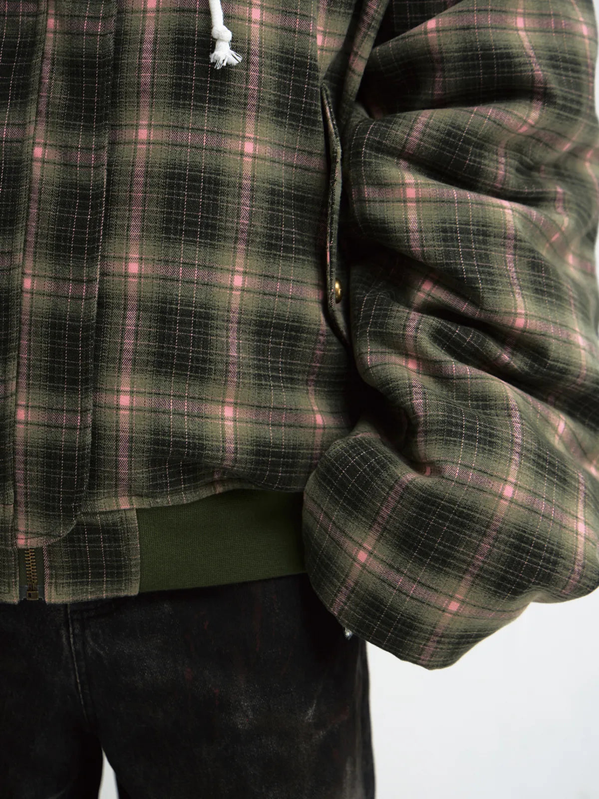 Peoplesense Reversible Checked Cotton Jacket