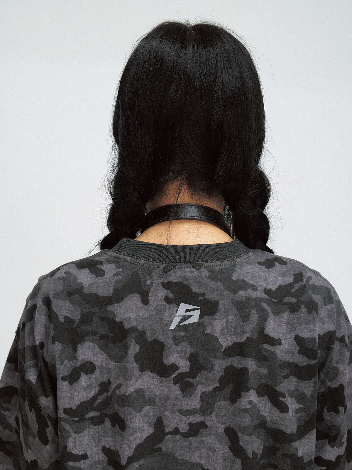 Peoplesense Punk Camo Oversized T-Shirt